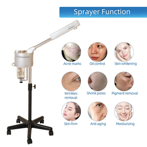 Aparatos de salón Cuidado facial Nano Spray Beauty Ionic Warm Steam y Deep Moisture Face Vaporizador facial - Product Image 5