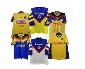 camisetas de futbol Club America Mexico soccer jersey C.BLANCO vintage classic football shirt