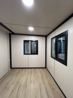 Maison préfabriquée extensible en conteneur de 20 pieds, 30 pieds, 40 pieds, structure en acier, bâtiment préfabriqué, maison mobile, maison modulaire
