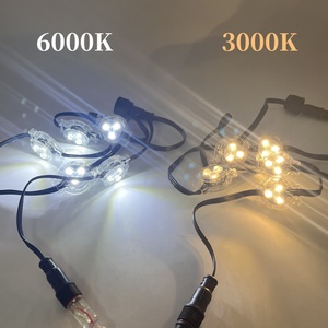 Lumières LED à pixels permanents KCX pour extérieur, 12V/24V RGBW avec rail en aluminium, IP68, contrôle intelligent pour l'<span class=keywords><strong>installation</strong></span> d'éclairage <span class=keywords><strong>de</strong></span> Noël - Product Image 3