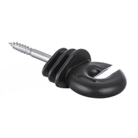 Isolateurs ronds en PVC pour clôtures électriques, isolateurs pour clôtures électriques pour bétail