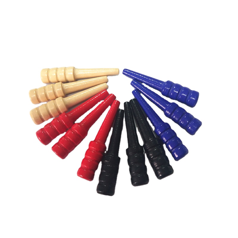 Деревянные колышки Cribbage, деревянные колышки для доски Cribbage подходят к 1/ 8 отверстиям с сумкой для хранения для традиционных настольных игр Cribbage