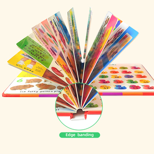 Livre cartonné bilingue anglais-télugu personnalisé pour enfants, livre d'apprentissage durable pour bébés avec coins arrondis pour l'éducation précoce - Product Image 6