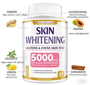 Capsules <span class=keywords><strong>de</strong></span> Glutathion 5000mcg 2000mg pour l'éclaircissement <span class=keywords><strong>de</strong></span> la peau, livraison rapide OEM - Product Image 4