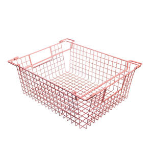 Metal Storage Basket Powder Coating Steel Wire Fruit Vegetable Baskets Food Bins Holder a Good <strong>kitchenaid</strong> - Product Image 6