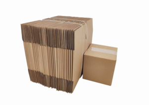 15*15*15cm đơn tường sóng hộp giấy hộp với tùy chỉnh in kinh tế tùy chỉnh thiết kế logo vuông bao bì hộp - Product Image 5