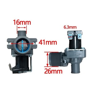 Válvula de entrada para lavadora Stol de 16 mm, 41 mm, 26 mm, válvula de agua eléctrica para piezas de lavadora Haier - Product Image 1