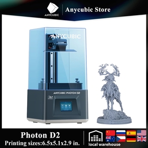 Imprimante 3D <span class=keywords><strong>ANYCUBIC</strong></span> 2022 <span class=keywords><strong>Photon</strong></span> <span class=keywords><strong>D2</strong></span> Imprimante 3D professionnelle de précision en résine Dlp pour bijoux dentaires - Product Image 5