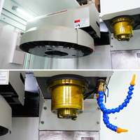 Centre d'usinage CNC haute vitesse SMC640, petit centre d'usinage CNC VMC640 3/5 axes, commande HNC/GSK/FANU, VMC 640