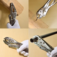 Vente chaude prix raisonnable 5 pièces professionnel plusieurs spécifications libération de vitesse ensemble de pinces de verrouillage à long nez
