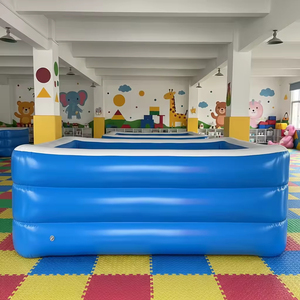 Personnalisation en gros de fosses à <span class=keywords><strong>sable</strong></span> gonflables en PVC durables, piscines commerciales portables pour enfants et services de location - Product Image 4