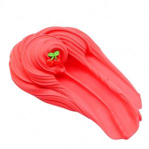 <b>Polymer</b> Clay Polimer Clay Slime Mud Cotton Mud Slime 200ml Cherry Slime - Product Image 3