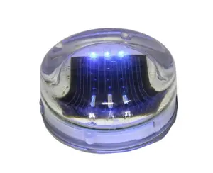 10 cm Solar Glass Road Studs VIALETA DE LED Solares 20 TONS