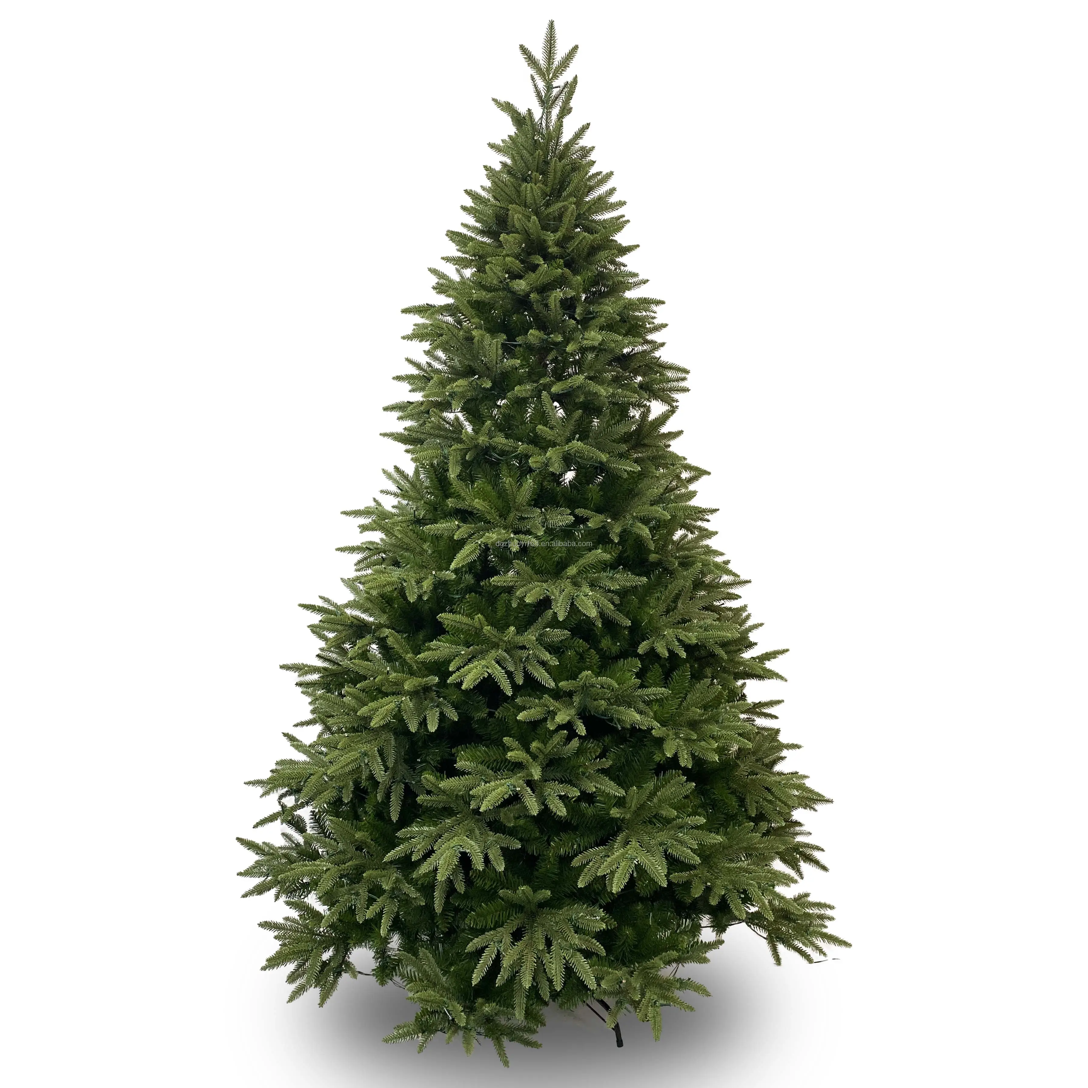 Atacado PVC PE Mixed 7FT 210cm Gigante metal artificial Árvore de Natal para fora dentro de decoração, arbol de navidad