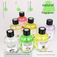 Vente directe d'usine, diffuseurs sans flamme parfumés aux senteurs florales et fruitées, bouteilles en verre d'aromathérapie, longue durée, sans alcool, pour l'intérieur