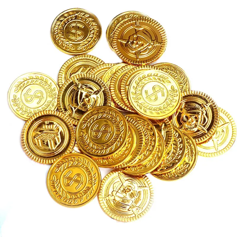 Koin permainan kustom logam logam campuran seng Swakarya pendorong koin untuk penjual pembersih kering & Mesin cuci untuk usia 3 & 6 tahun