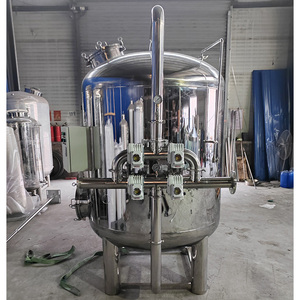 304/316 Stainless Steel Water Treatment Equipment Multi-media <strong>Filter</strong> Backwash <strong>Function</strong> Pressure Vessel Including Quartz <strong>Sand</strong> - Product Image 4