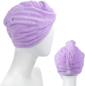 Water Absorbent Turban Twist Microfiber Head <strong>Towel</strong> Organic Womens <strong>Rapid</strong> <strong>Dry</strong> Hair <strong>Towel</strong> Wrap Private Label for Hair Salon - Product Image 6