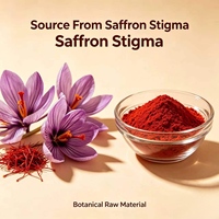 Extrait de Safran en Poudre de Qualité Industrielle – Matière Première Végétale Naturelle – Extrait de Stigmates de Crocus Sativus pour Formules Alimentaires et Cosmétiques