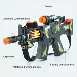 Vendita calda <span class=keywords><strong>suono</strong></span> e <span class=keywords><strong>pistola</strong></span> leggera per bambini ragazzo bagliore vibrazione <span class=keywords><strong>pistola</strong></span> giocattolo elettrico per i bambini - Product Image 2