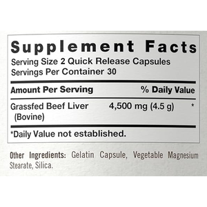 Rosebest Vente en Gros OEM Marque Privée HALAL Capsules <span class=keywords><strong>de</strong></span> Foie <span class=keywords><strong>de</strong></span> Bœuf Nourri <span class=keywords><strong>à</strong></span> l'Herbe 4500mg Supplément <span class=keywords><strong>de</strong></span> Foie Bovin Élevé en Pâturage pour Femmes - Product Image 3