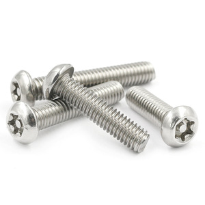Wanqian Fasteners 304 Stainless Steel Torx Pan Head Screw M2 M2.5 M3 M4 Standard Grade 10.9 12.9 Passivated - Product Image 1