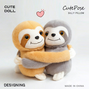 Peluche di pinguini lenti per abbracciare/Peluche di pinguino lento a pelo corto da abbracciare/Peluche di pinguino lento carino da avvolgere/Peluche a forma di pinguino lento/Peluche morbido con ciondolo/Peluche OEM - Product Image 3