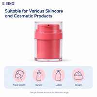 Pot de crème sans air rechargeable, articles de toilette durables pour hôtels, soins personnels, échantillon de 30 ml, approvisionnement en vrac