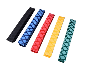 <span class=keywords><strong>Manchon</strong></span> de rétraction chaud antidérapant en PE à motif X pour la protection de la canne à pêche et de la batte de baseball - Product Image 1