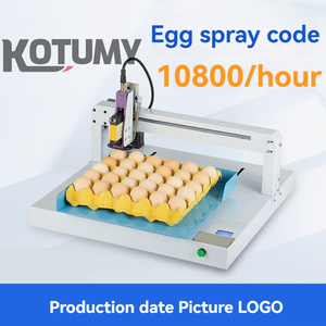 12.7MM Egg Inkjet <strong>Printer</strong> Online Thermal Inkjet <strong>Printer</strong> for Egg QR Barcode Variable <strong>Date</strong> Expiry <strong>Date</strong> Number Logo 220V - Product Image 2