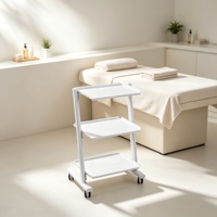 Chariot de rangement mobile pour équipement de beauté, chariot cosmétique, chariot facial, chariot de manucure, chariot pour salon de beauté