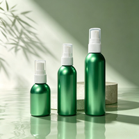 Conteneur cosmétique en plastique PET personnalisé 50-100 ml, flacon pulvérisateur de voyage pour huile essentielle, lotion et sérum
