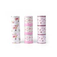 Ensemble de 3 mini boîtes empilables en fer blanc avec couvercle à vis, stockage hermétique pour biscuits et thé, option logo personnalisé