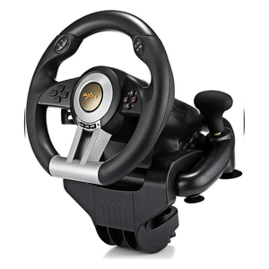 Volante de Juego con Cable USB PXN V3 Pro de Alta Calidad, de Plástico, con Rotación de 180 Grados para //PC/ <span class=keywords><strong>One</strong></span>/ <span class=keywords><strong>360</strong></span>/ - Product Image 1