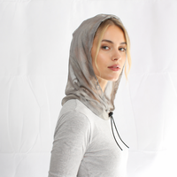 Vente en gros de capuchons anti-radiation 100% fibres d'argent bloquant les EMF, taille personnalisée disponible, approvisionnement en vrac