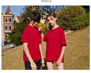 T-shirts pour hommes oversize à épaules tombantes, 100% coton, t-shirts épais avec logo personnalisé - Product Image 3