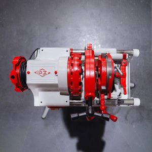 ماكينة تسنين كهربائية معتمدة من CE، لأنابيب الفولاذ المقاوم للصدأ، الأنابيب المجلفنة، الأنابيب الحديدية، 110 فولت 1/2-2-BSPT/NPT - Product Image 3