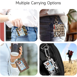 Cartera <span class=keywords><strong>de</strong></span> Cuero PU Creativa Personalizada, Tarjetero Delgado, Monedero, Mini Estuche Portátil - Product Image 6
