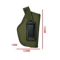 Porte-cartouches en nylon camouflage imperméable, souple, pour 25 cartouches, pochette tactique avec fermeture. Pochette d'accès rapide pour munitions 12
