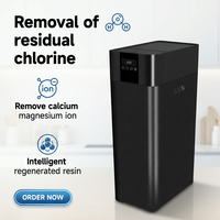 Sistem Pelunak Air Sumur Langsung dari Pabrik, Pemurni Air, Peralatan Pelunak Air Rumah Tangga 2000L/H Resin Berkualitas Tinggi