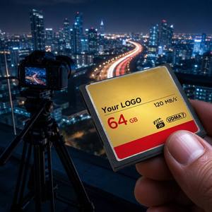 Tarjeta Original Sd Cf de Alta Velocidad a Granel, Tarjeta Com-pact Flash de 32GB, <span class=keywords><strong>64GB</strong></span>, 128GB, Tarjeta de Memoria <span class=keywords><strong>Cfexpress</strong></span> Tipo B para Cámara Digital - Product Image 1