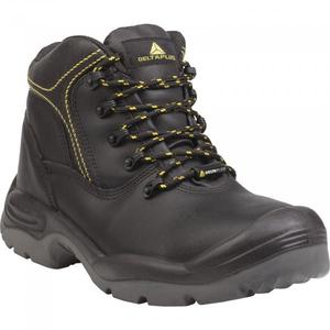 DELTA PLUS - SANTAS3NO40 Bottes en cuir lisse noir Buffalo-s3 src-BOTTES DE SÉCURITÉ EAN 3295249203177 - Product Image 1