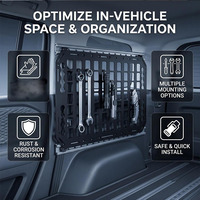 Support de rangement multifonctionnel pour tableau de bord, plaque de rangement modulaire, accessoires intérieurs automobiles, organisateur de panneau portable pour SUV