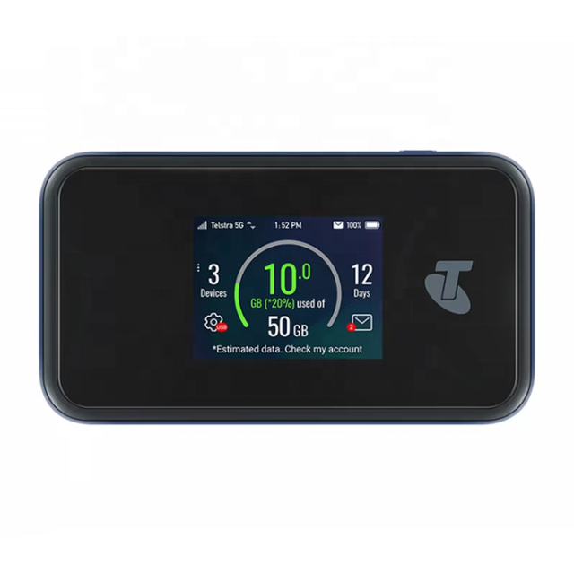 Original Router MU500 5G Wi-Fi Pro Portable Router With2.4-inch Color Touch Screen Sub6 Network Supports up to 30 Devices