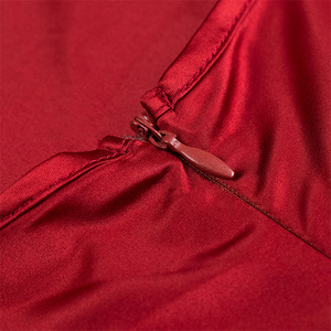 Robe mi-longue à bretelles <span class=keywords><strong>en</strong></span> satin dos nu sexy, nouvelle collection printemps 2025, style français de niche, pour femme TAOP&ZA 2386 - Product Image 6