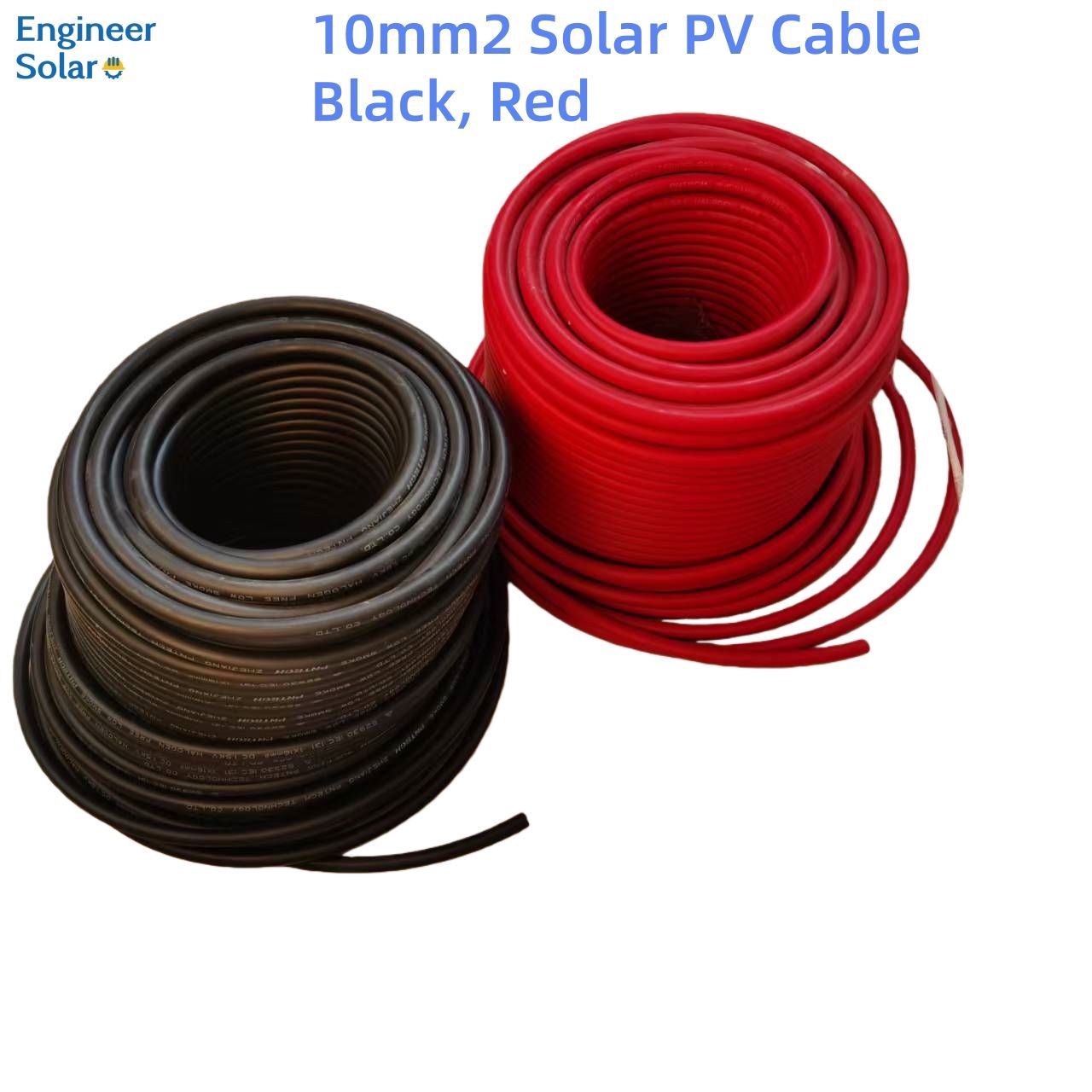 1 mètre : Câble solaire 10 mm²