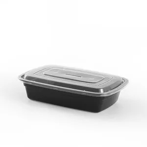 Factory Hot Sale Disposable Food Storage Box Take Out Microwavable Plastic Food Container