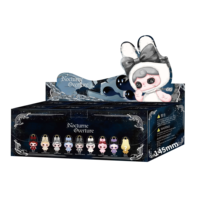 Nouvelles figurines de collection Baby Three IP 100% authentiques, série Yuna Nocturne Overture V2, boîte de 8 pièces, figurines en vinyle et peluches, style gothique, breloques lapin.