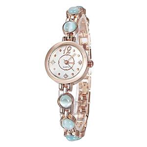 Affascinante <span class=keywords><strong>orologio</strong></span> <span class=keywords><strong>da</strong></span> polso <span class=keywords><strong>da</strong></span> donna con gioielli in pietra moda vogue per donna - Product Image 1