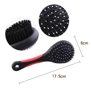 Kit de toilettage pour animaux de compagnie en plastique écologique, vente en gros, pour l'épilation et le bain, avec brosses pour petits animaux - Product Image 2